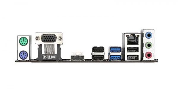 Gigabyte H410M H V3 Motherboard ports